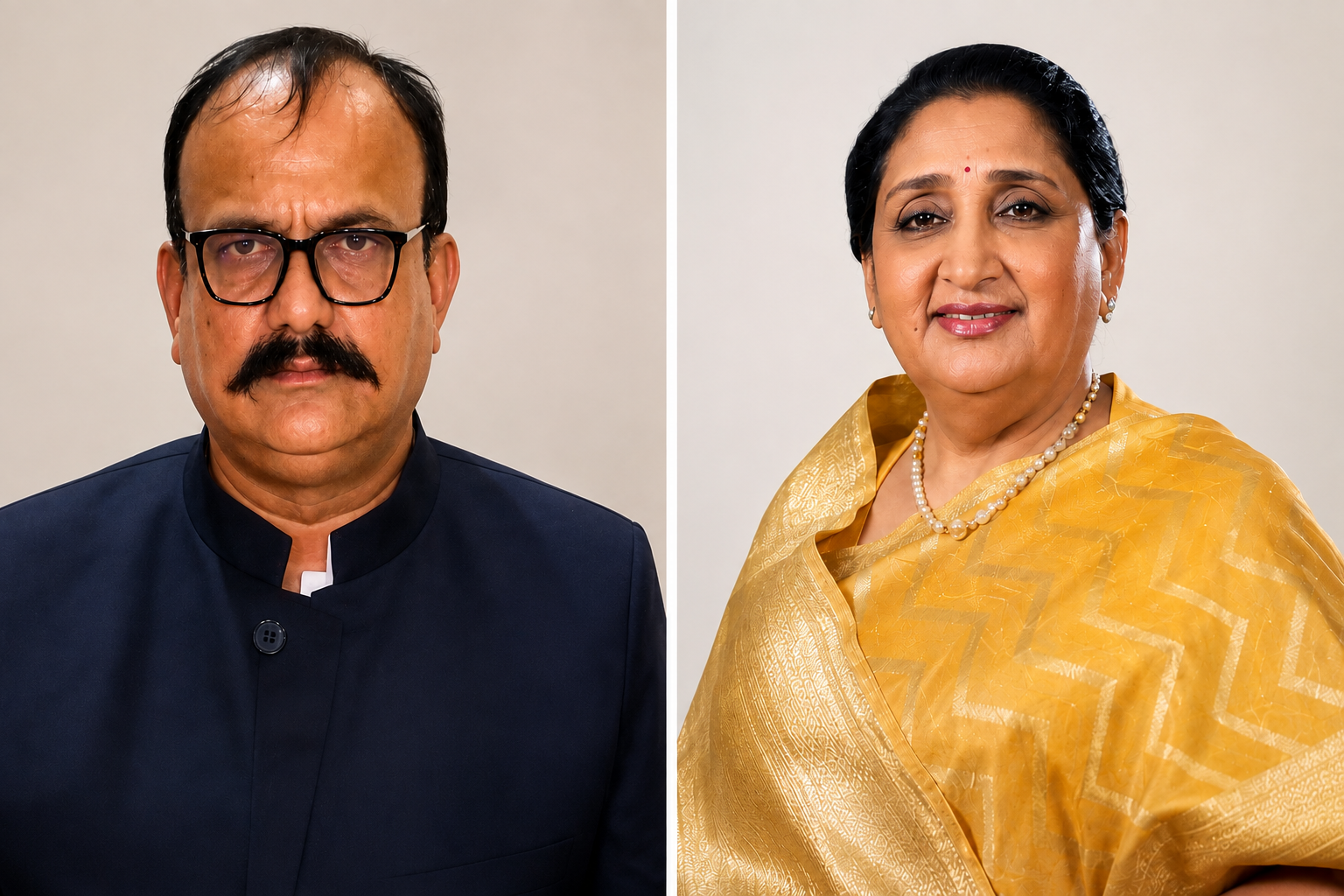Sunetra pawar and harshwardhan sapkal