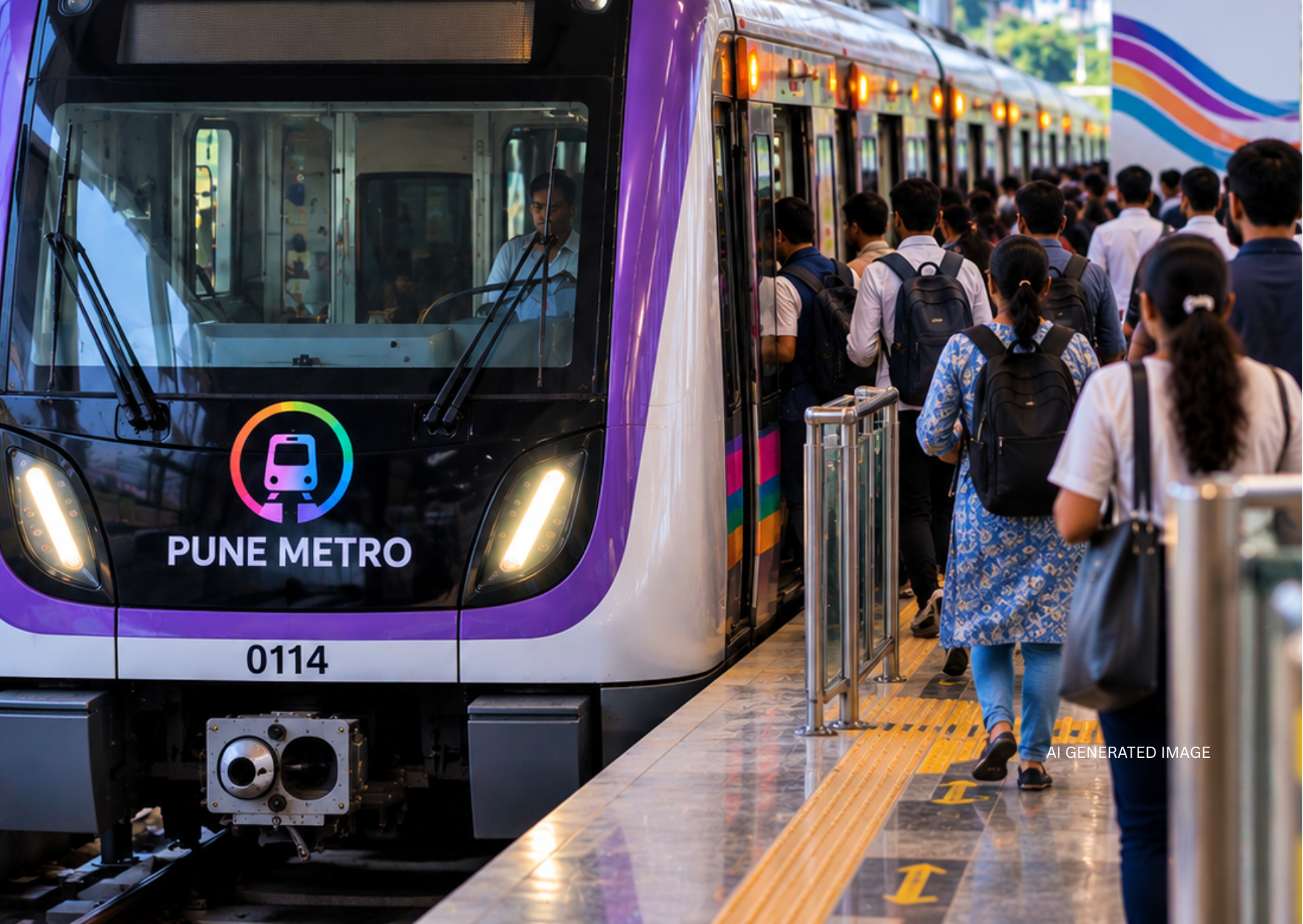 Ganeshotsav Rush Pushes Pune Metro Ridership Past 2.62 Lakh