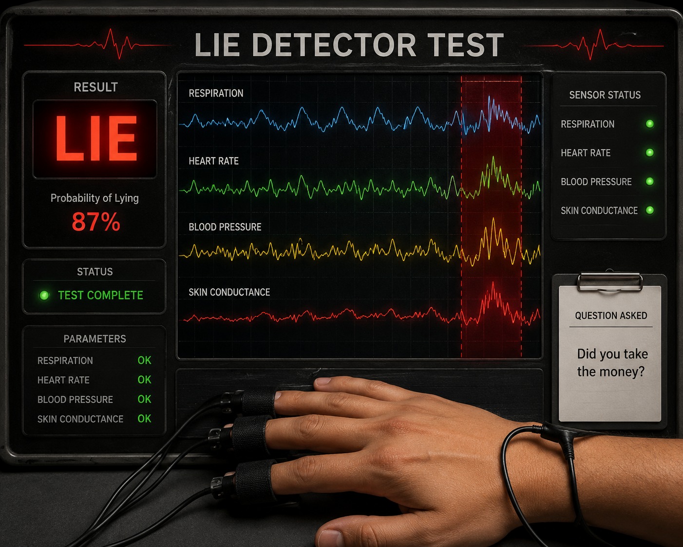 lie detector test
