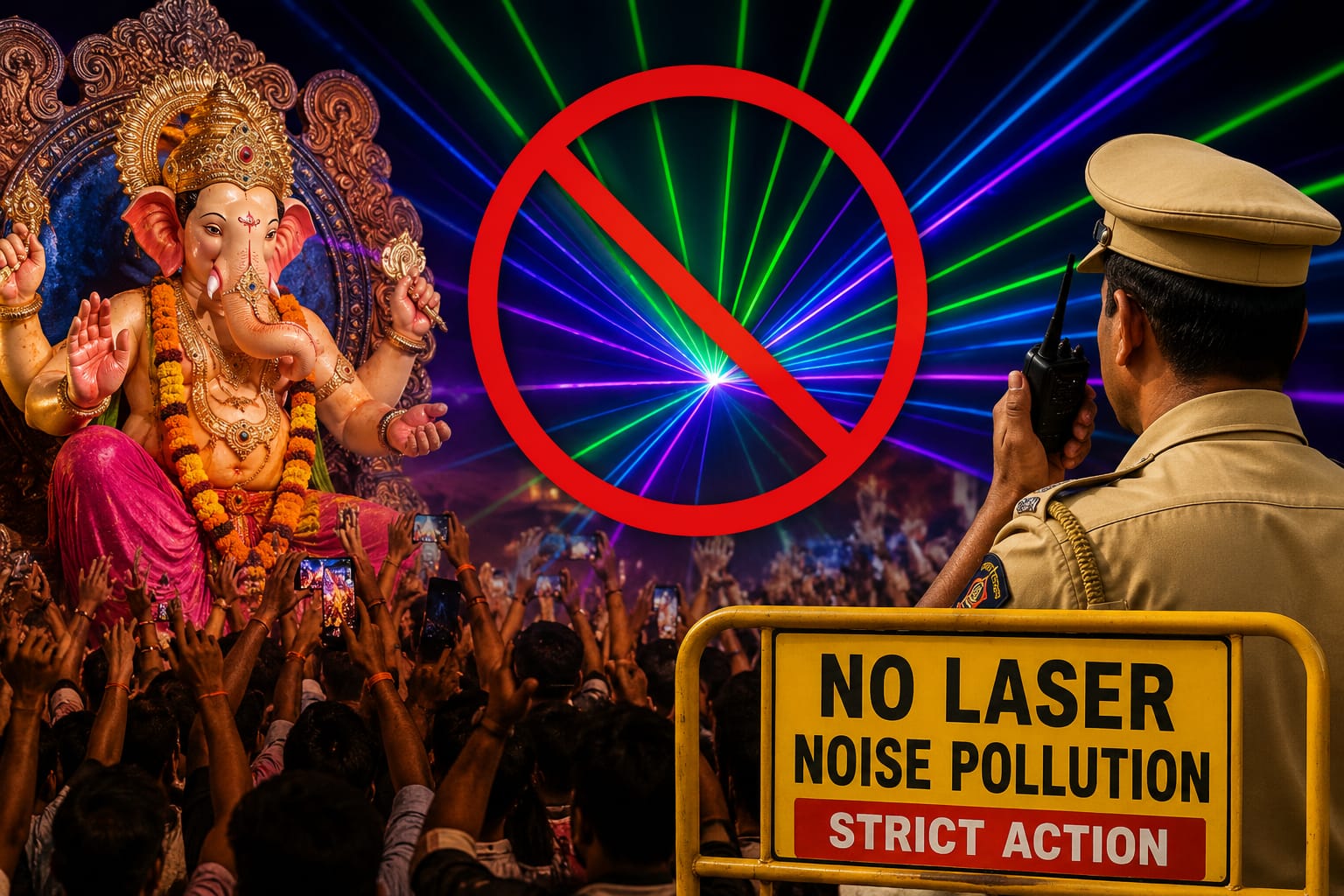 no laser