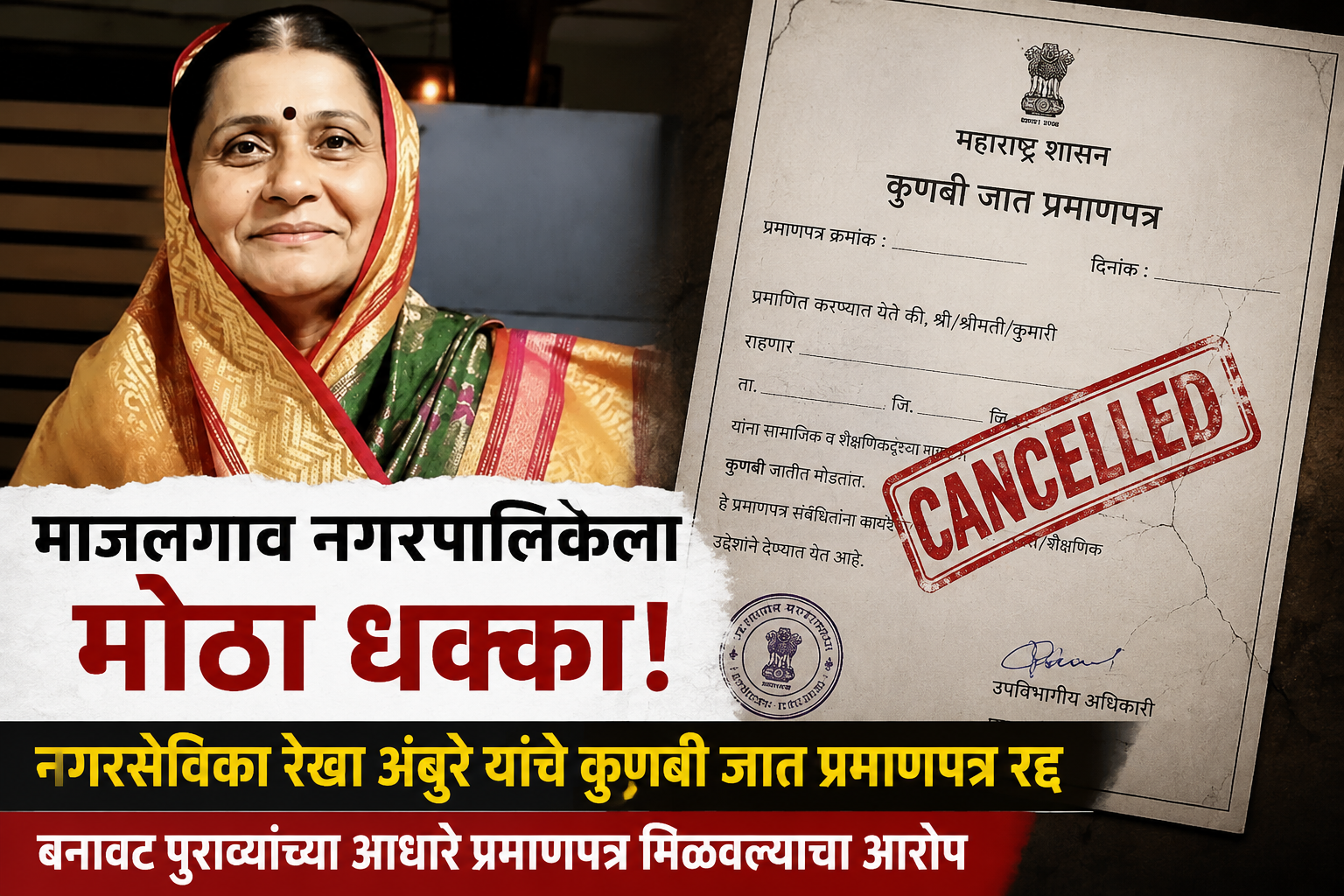 नगरसेविका रेखा अंबुरे
