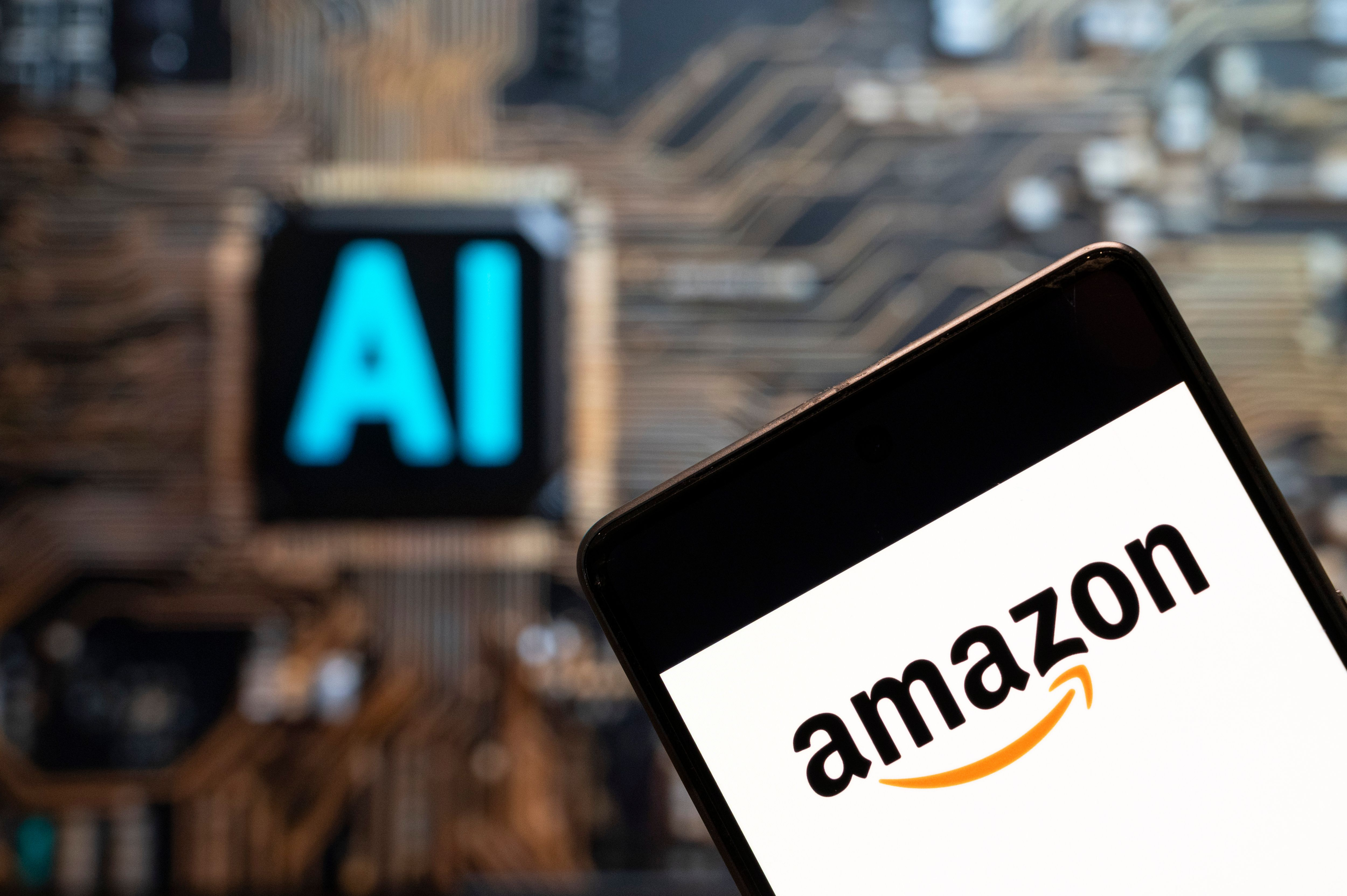 Amazon and  AI  Image