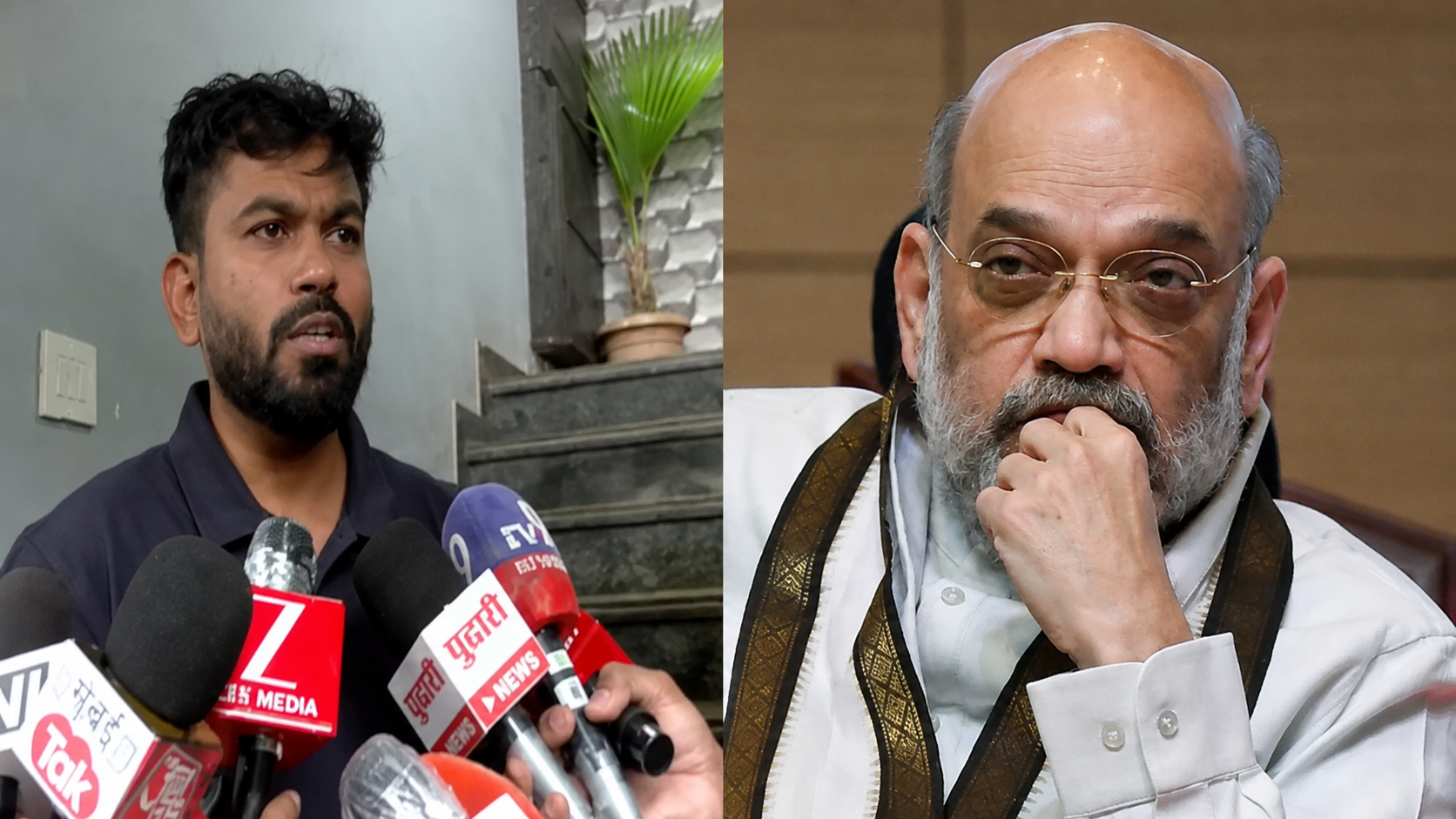 Abhijeet Dipke  Amit Shah Image